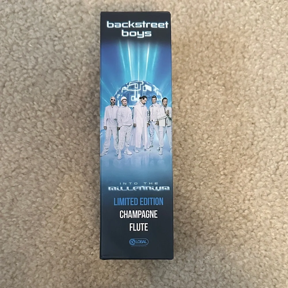 NEW Backstreet Boys Limited Edition Champagne Flute/Into The Millennium Vegas